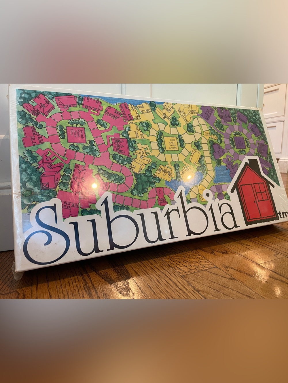 Rare Vintage limited signed edition Suburbia Strategy Board Game - Brand New
